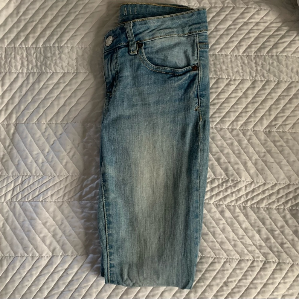 Aeropostale Light Wash Jeggings